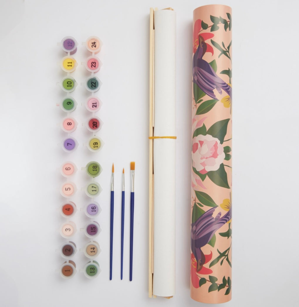 RHS Kaleidoscope Paint By Numbers Wall Hanging Kit