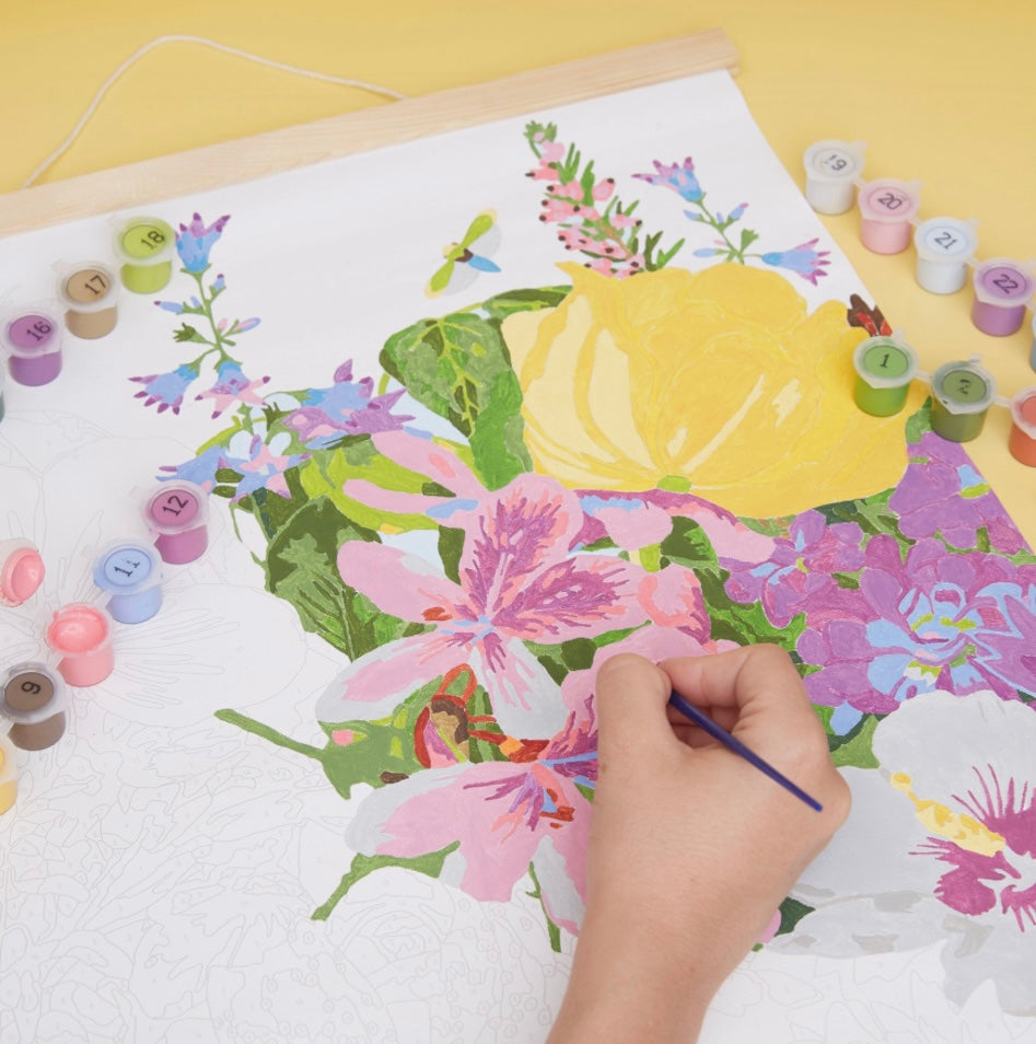 RHS Meadow Paint By Numbers Wall Hanging Kit