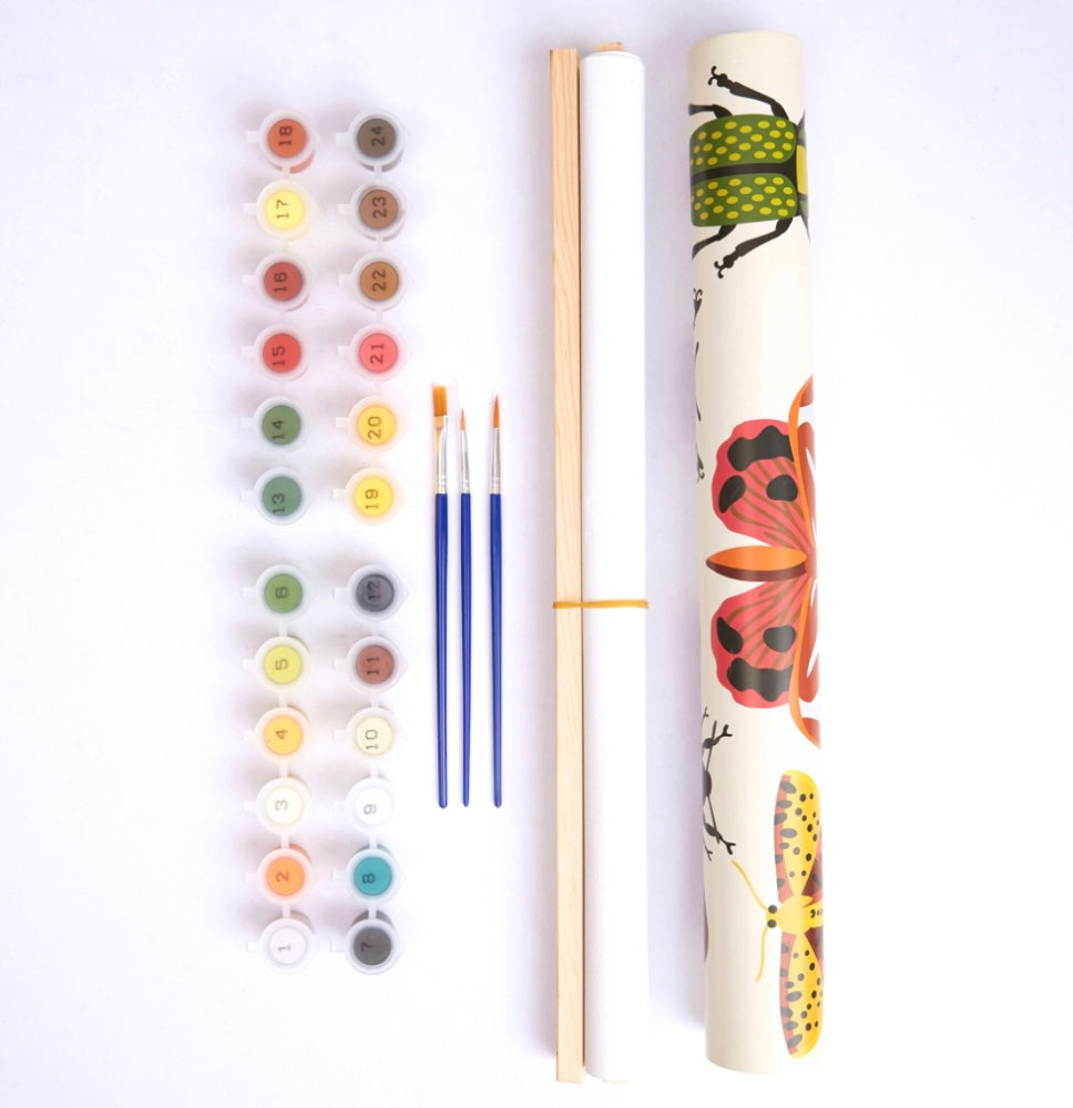 RHS Bugs Paint By Numbers Wall Hanging Kit