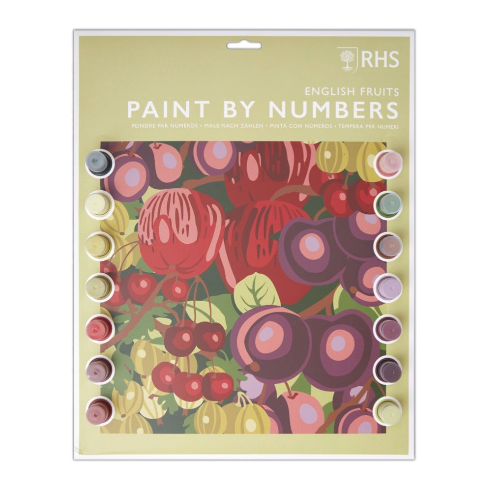 RHS English Fruits Paint By Numbers