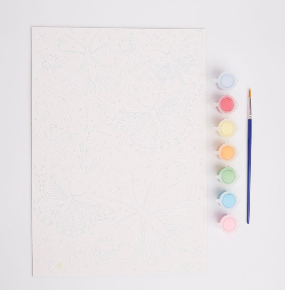 RHS Butterflies Childs Paint By Numbers
