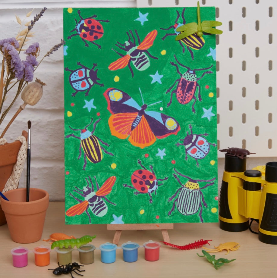 RHS Bugs Childs Paint By Numbers