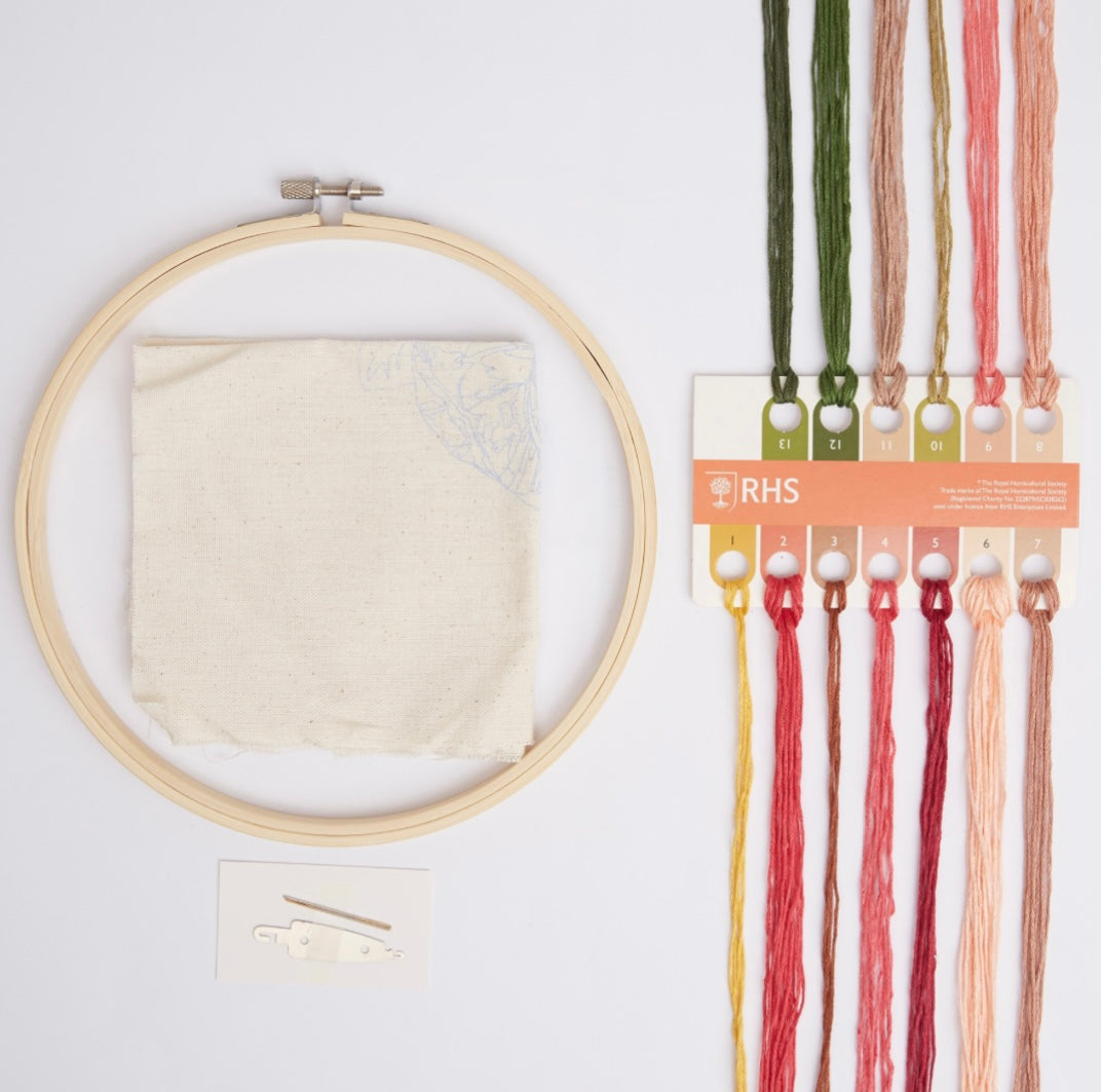 RHS Plant Study Embroidery Kit