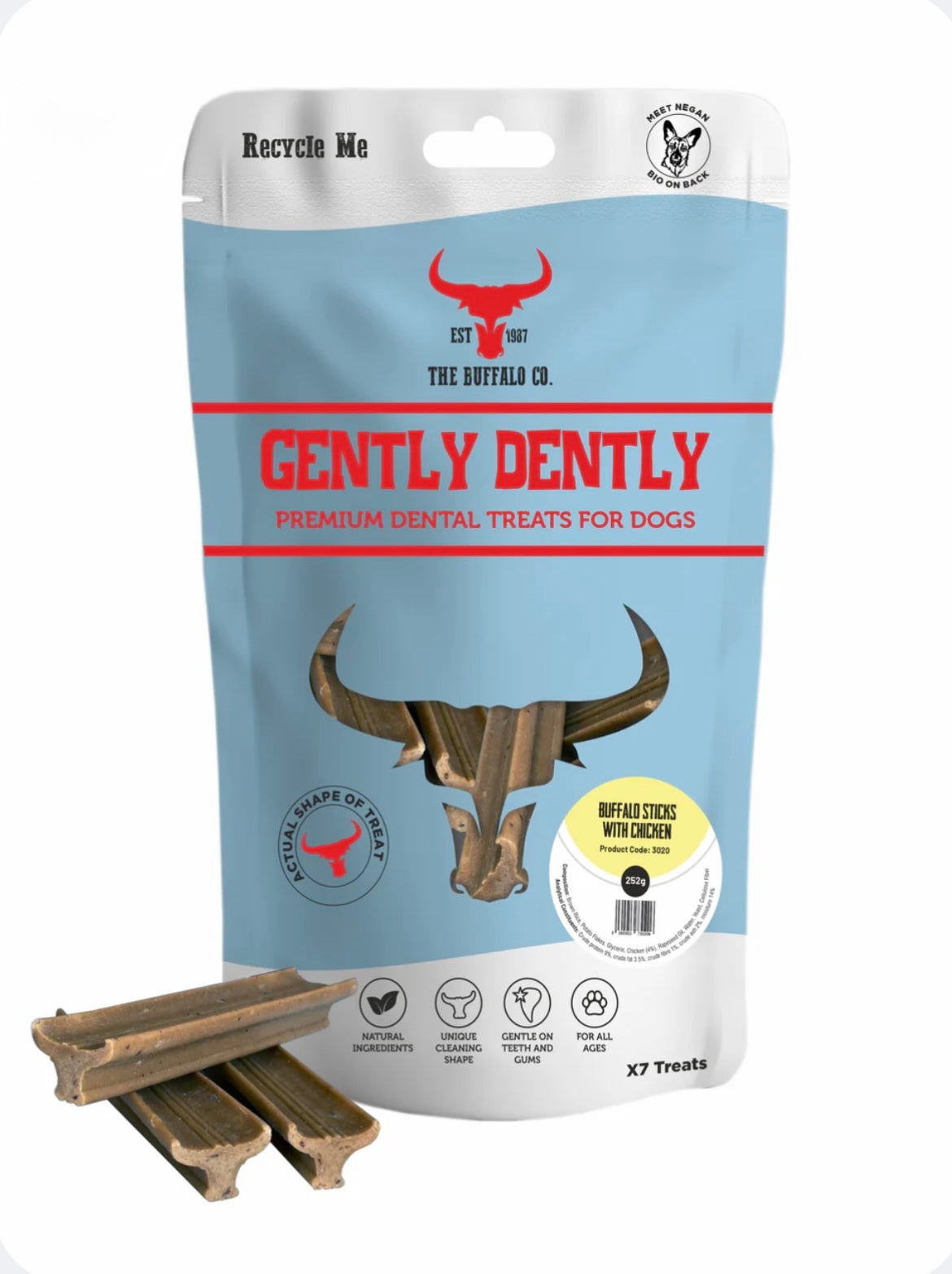 Gently Dently Chicken Dental Treats