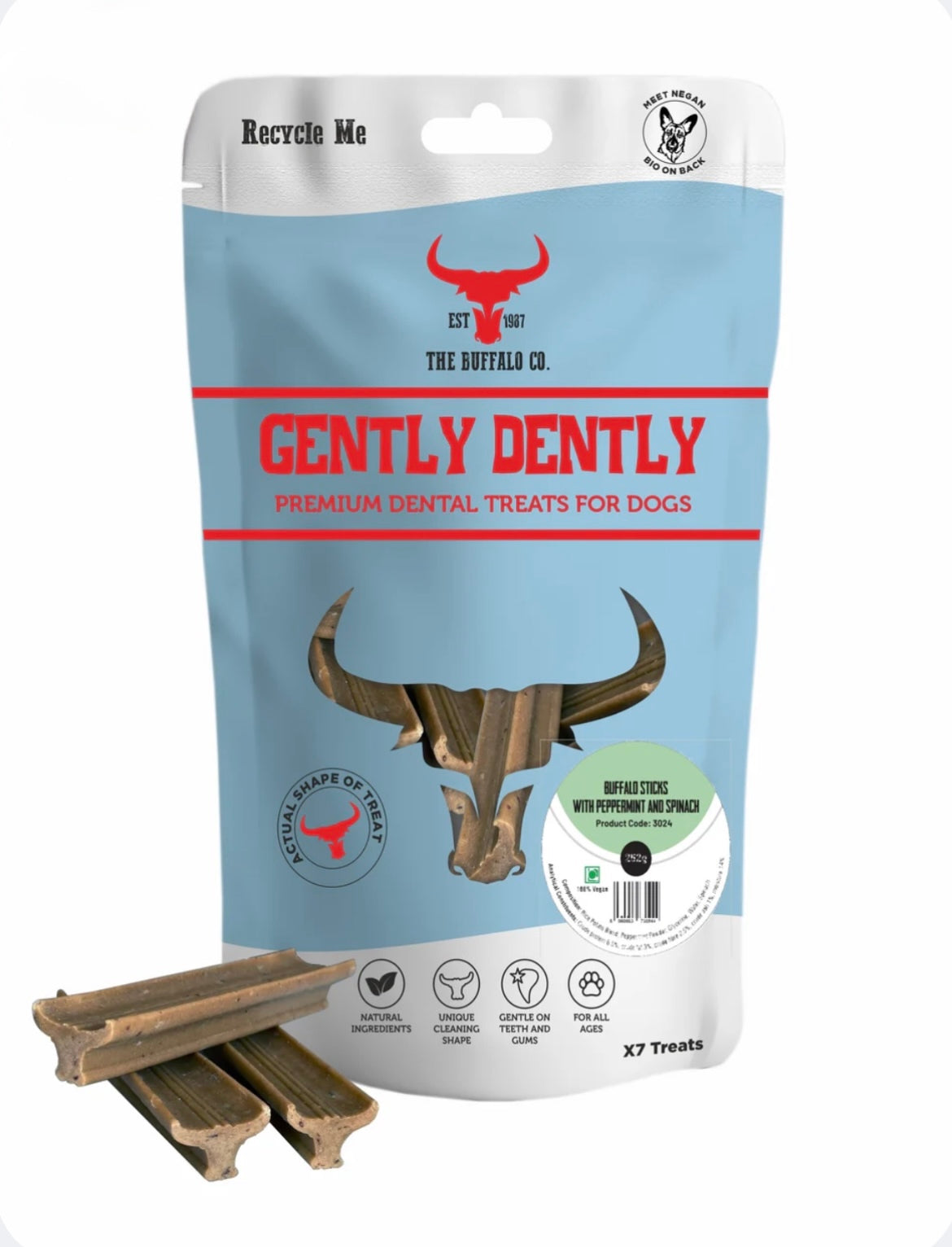 Gently Gently Mint Dental Treats