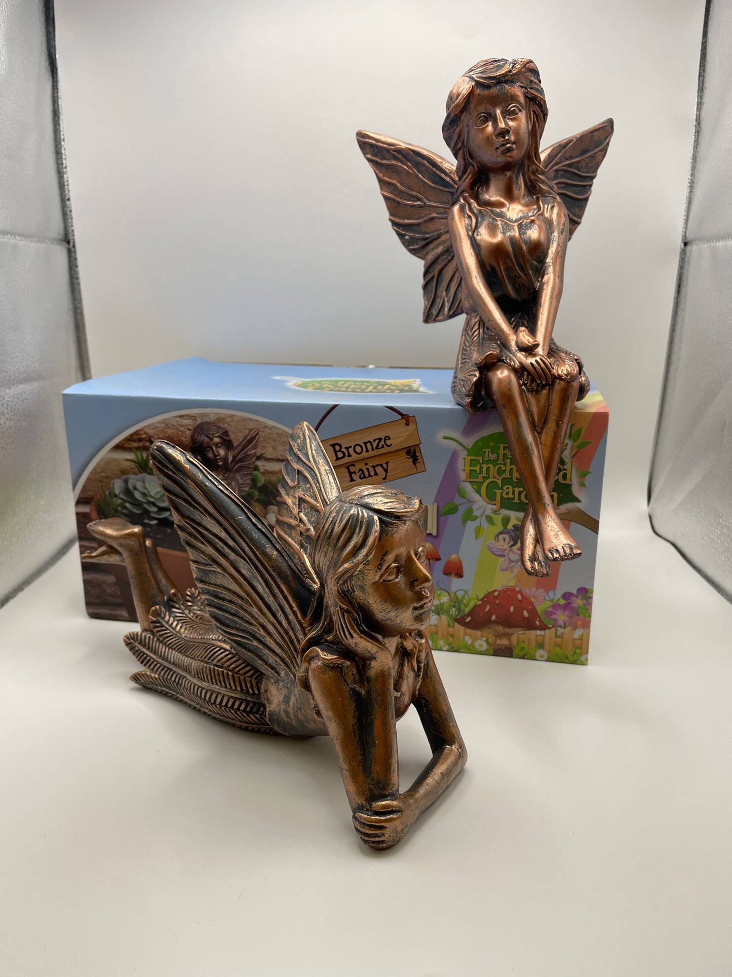 Bronze Effect Garden Fairy