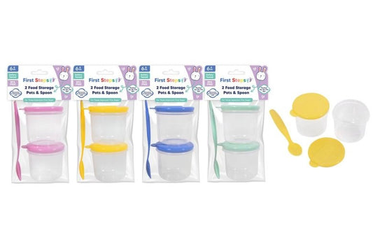 2pk Food Storage and Spoon