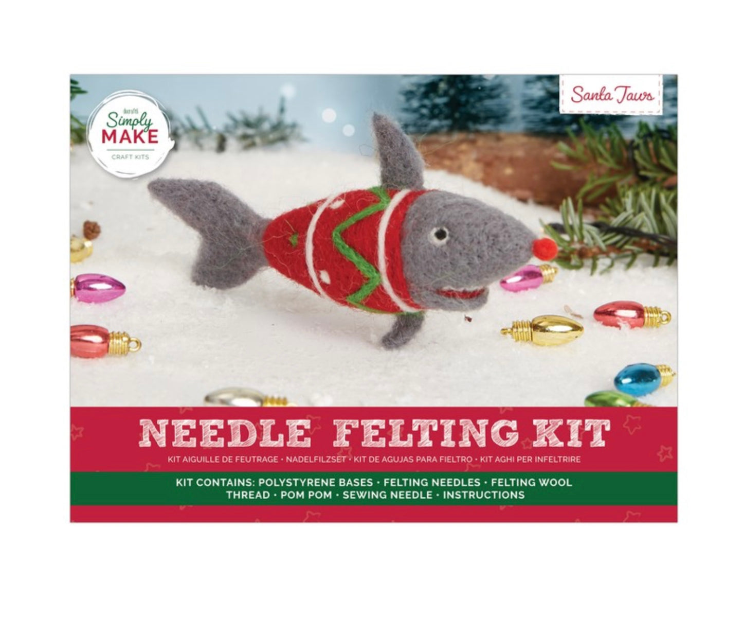 Santa Jaws Felting Kit