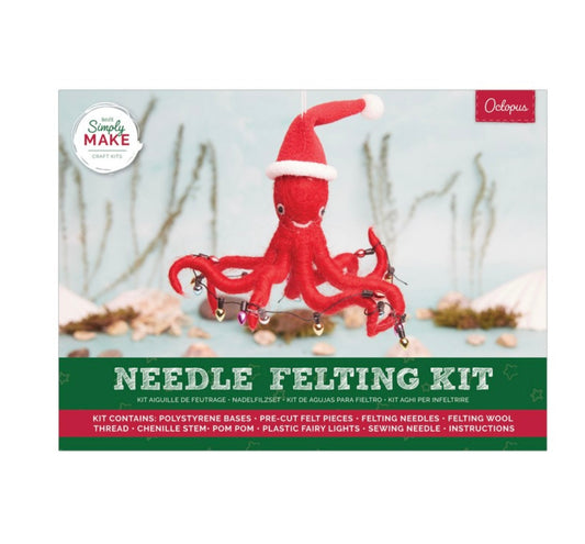 Octopus Felting Kit