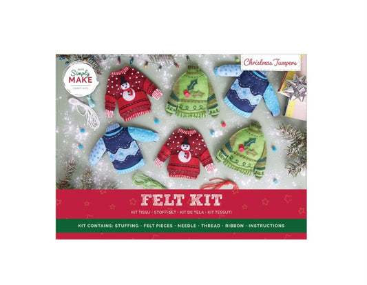 Christmas Jumpers Felt Kit