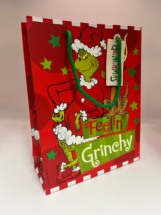 Merry Grinchmas Large Gift Bag
