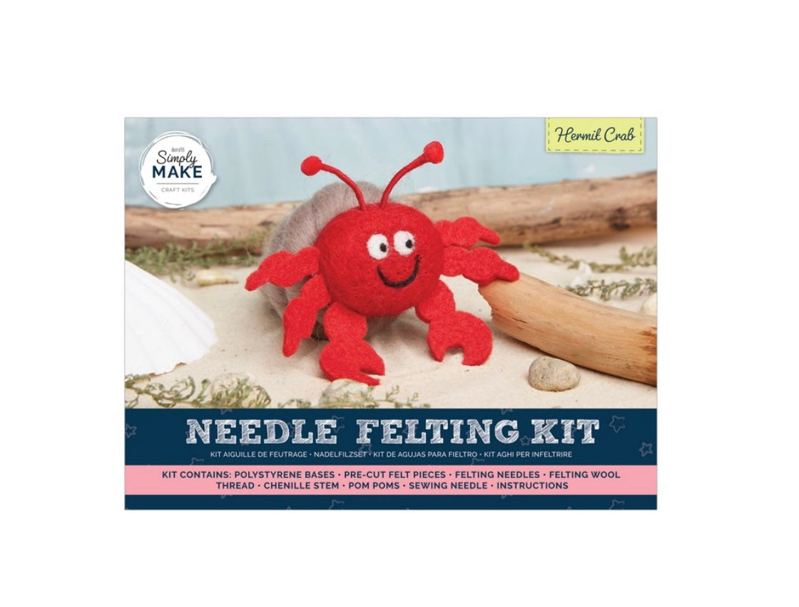 Hermit Crab Felting Kit