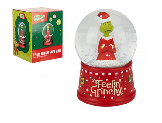 Feelin Grinchy 10cm Snow Globe