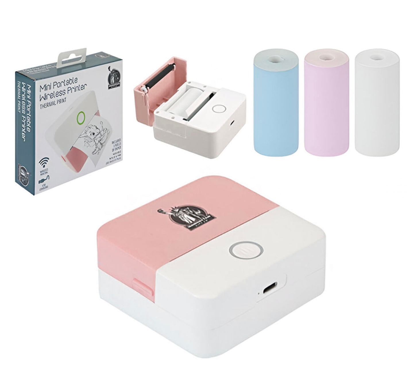 Mini Wireless Thermal Printer
