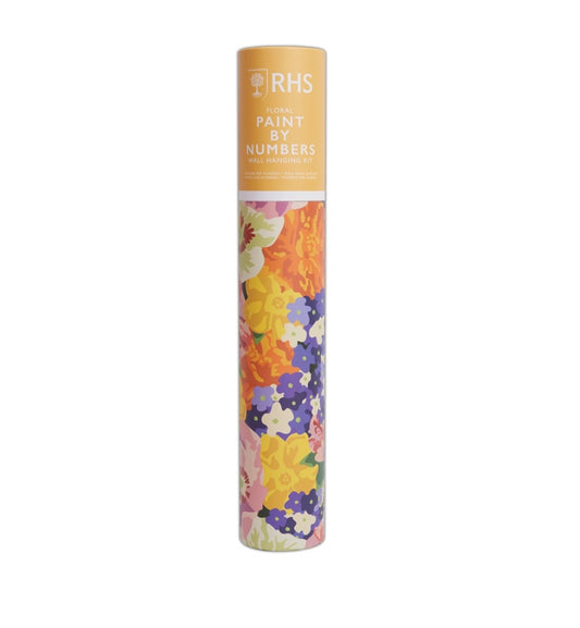 RHS Floral Paint By Numbers Wall Hanging Kit