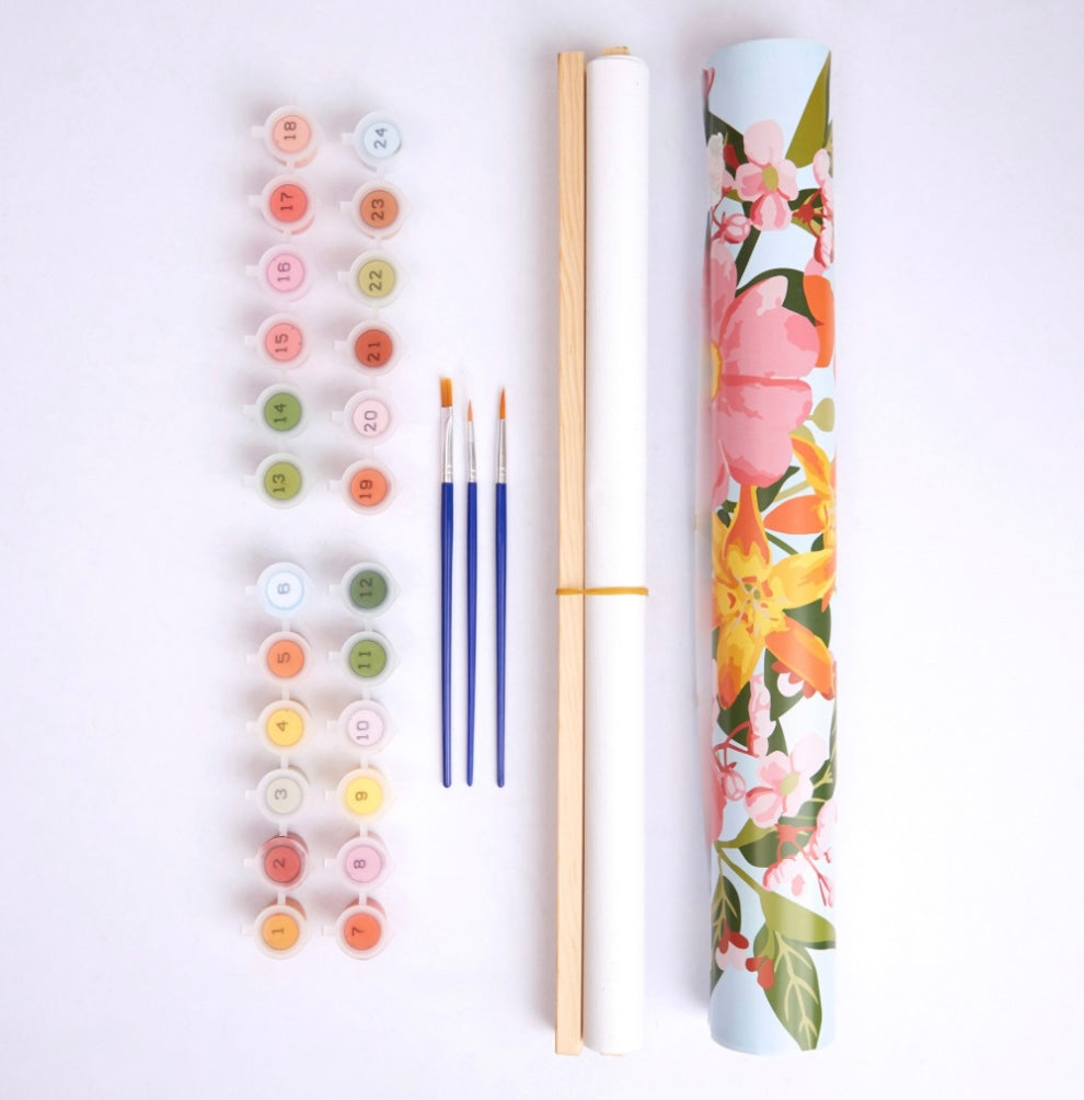 RHS Flower Bloom Paint By Numbers Wall Hanging Kit