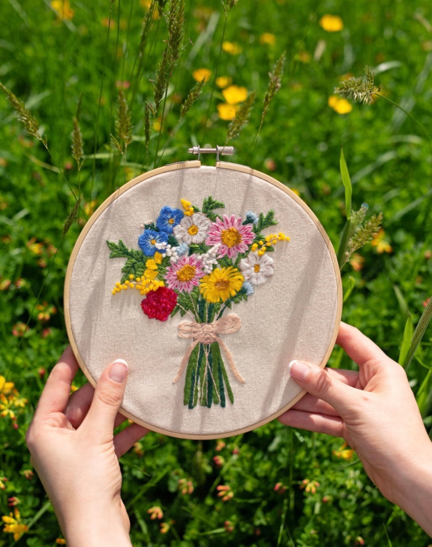 RHS Bouquet Embroidery Kit