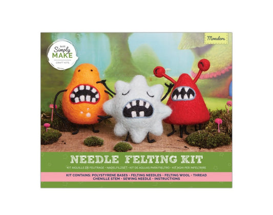 Monsters Felting Kit