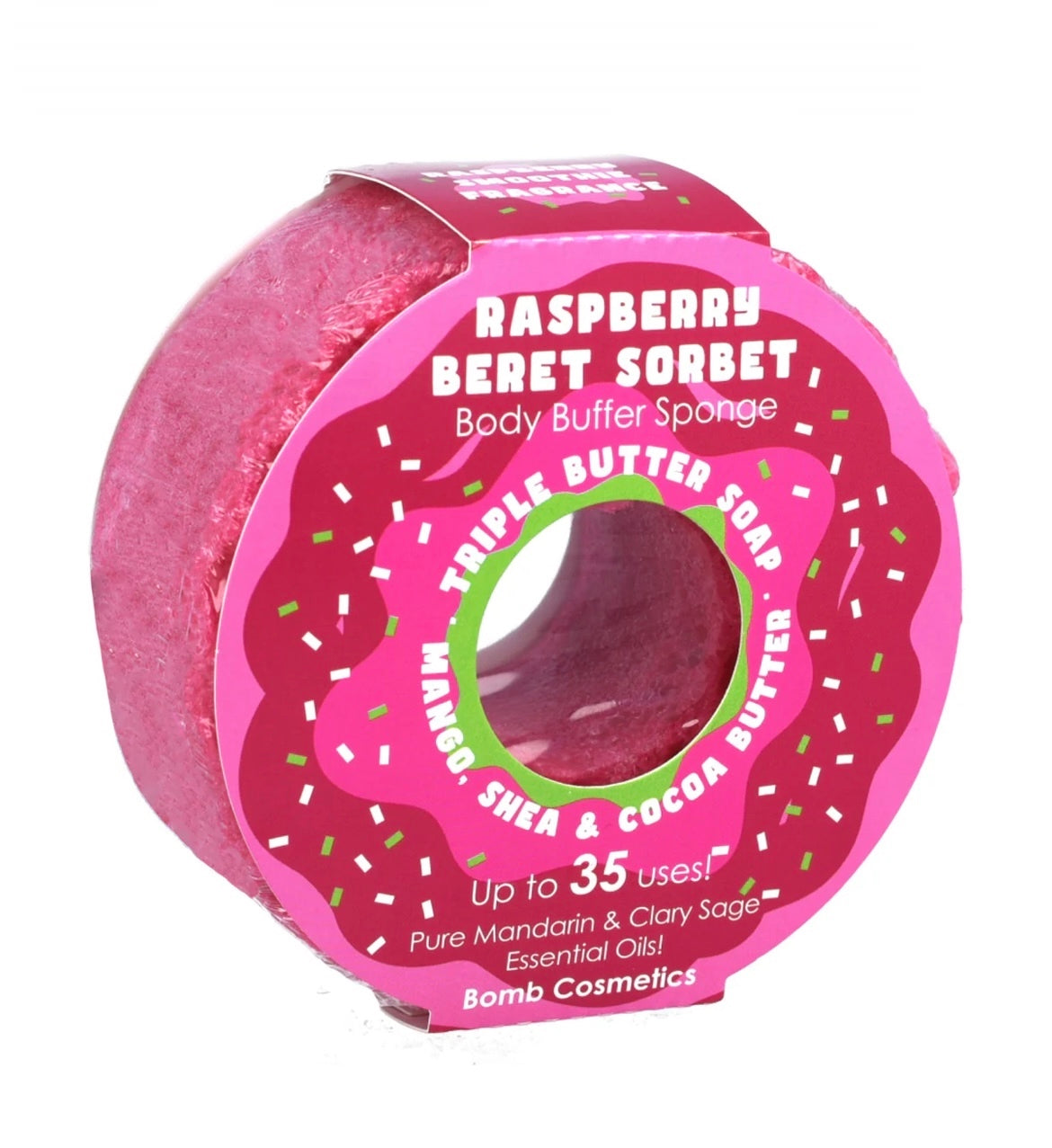 Raspberry Beret Sorbet Sponge
