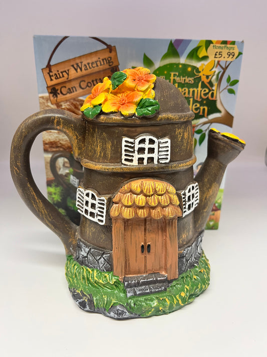 Fairy Watering Can Cottage