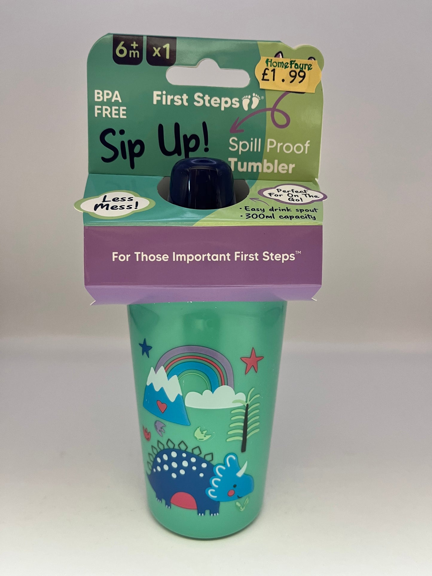 First Steps 300ml Spill Proof Tumbler