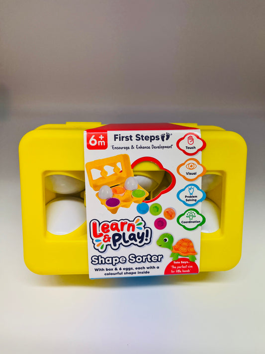 First Steps Sorting And Matching Egg Toy
