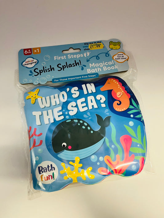 First Steps Colour Changing Bath Book