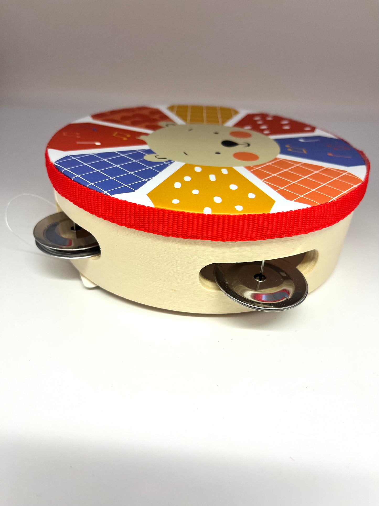 First Steps Wooden Tambourine