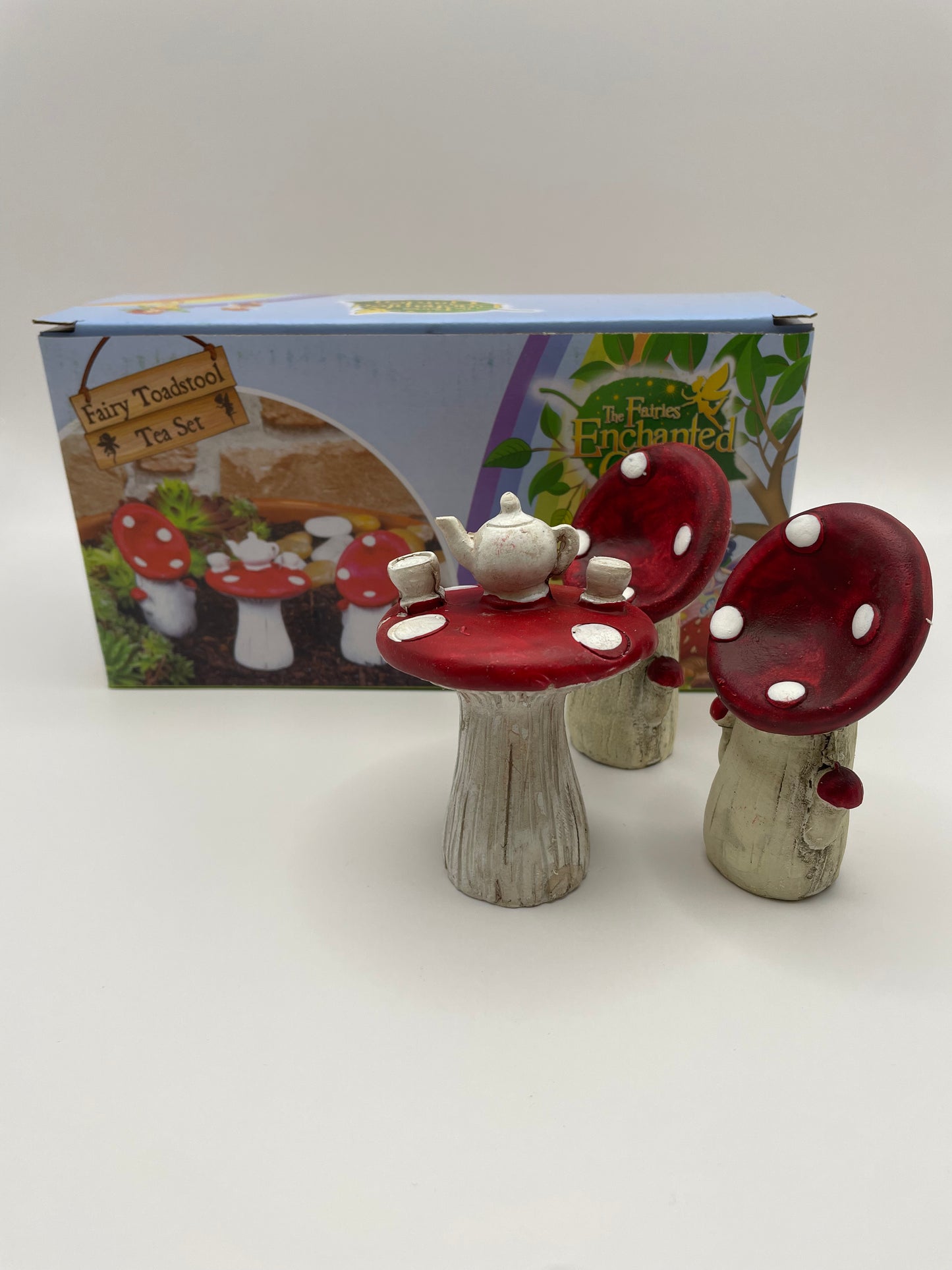 Toadstool Tea Set For 2