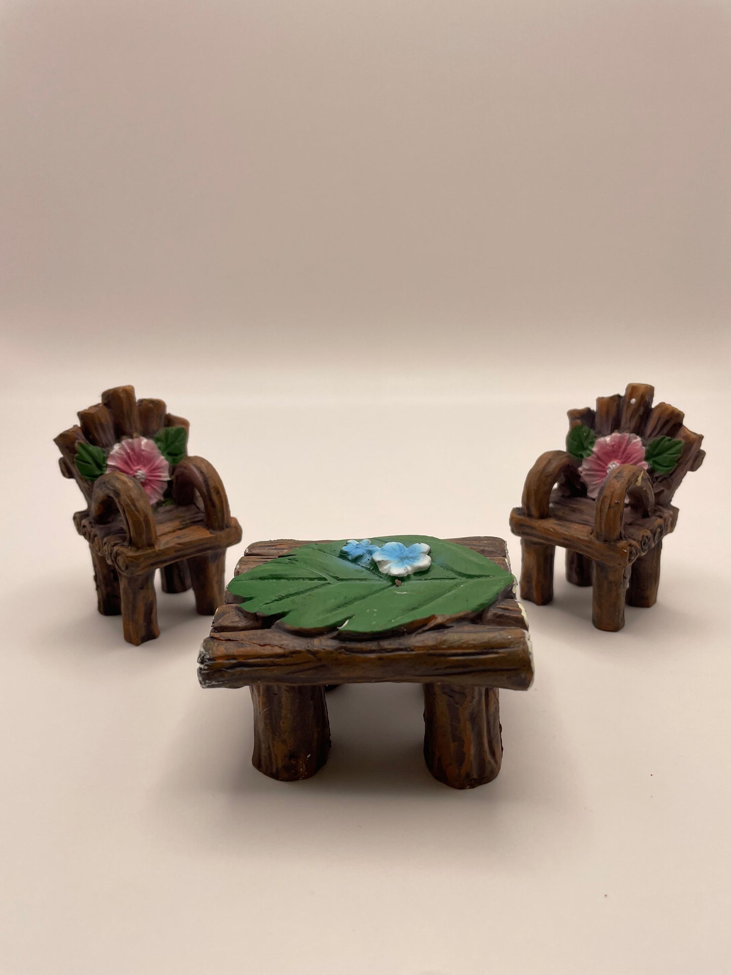 Woodland Bench and Chairs