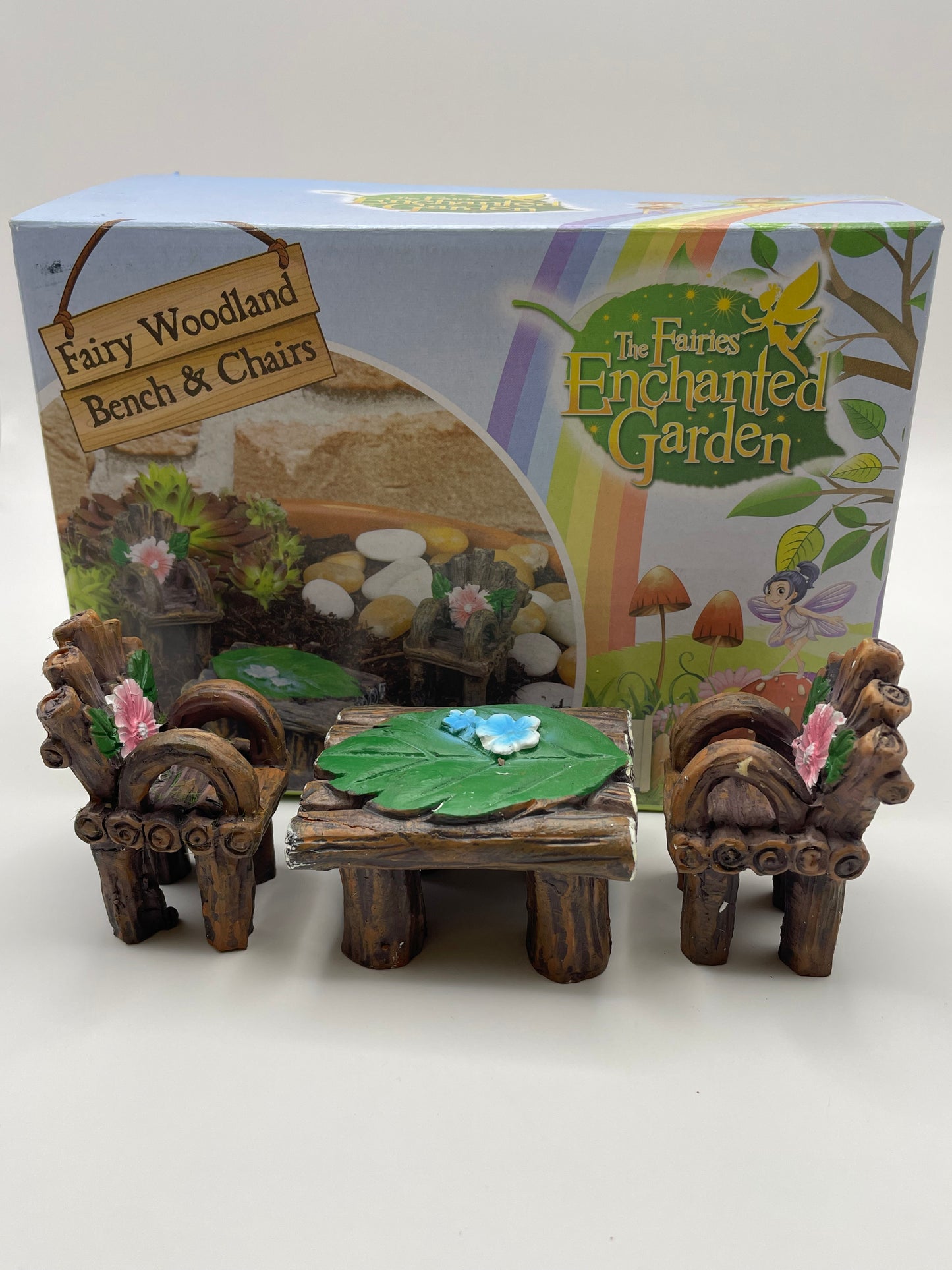 Woodland Bench and Chairs