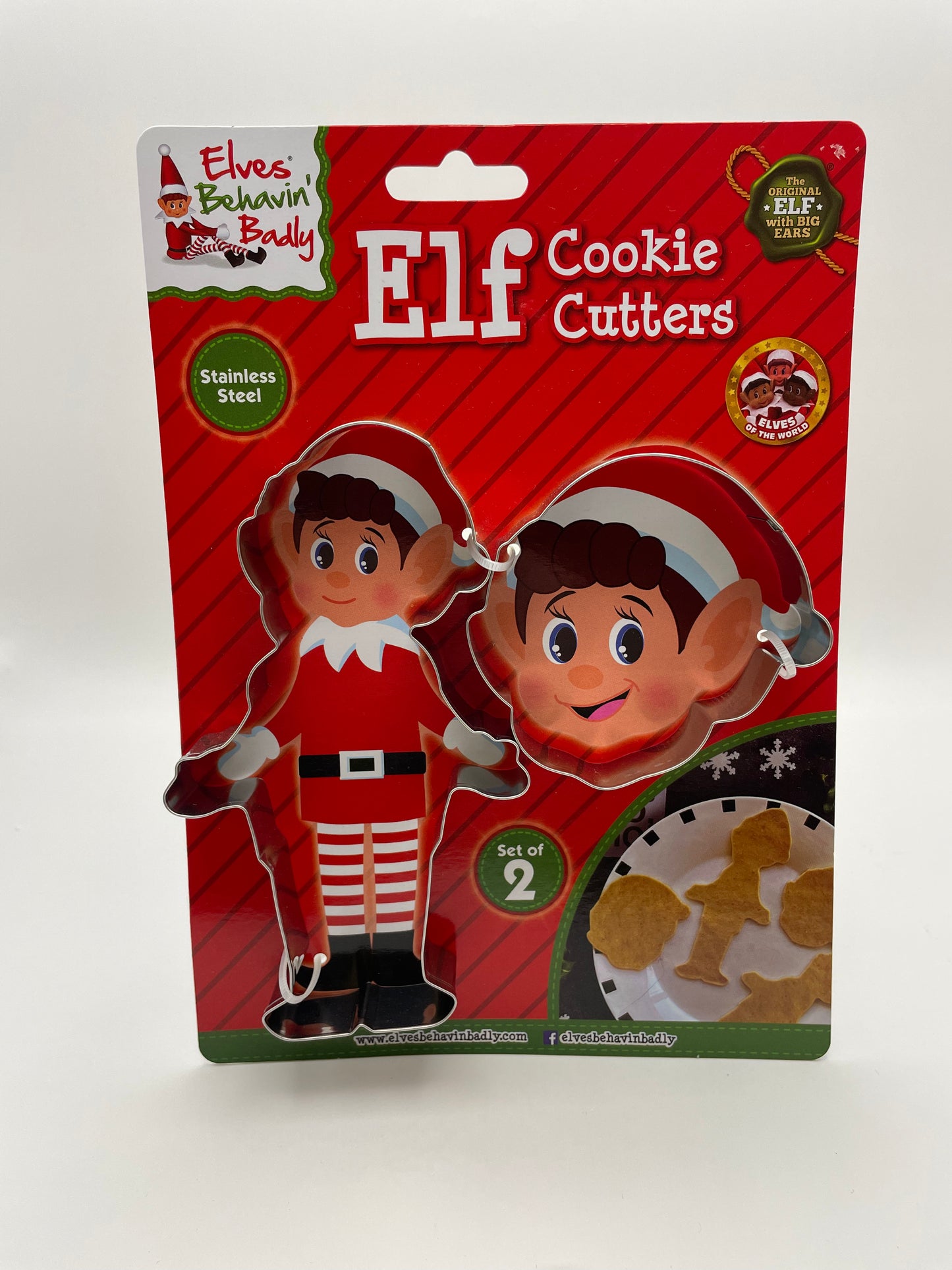 2pc Elf Cookie Cutters