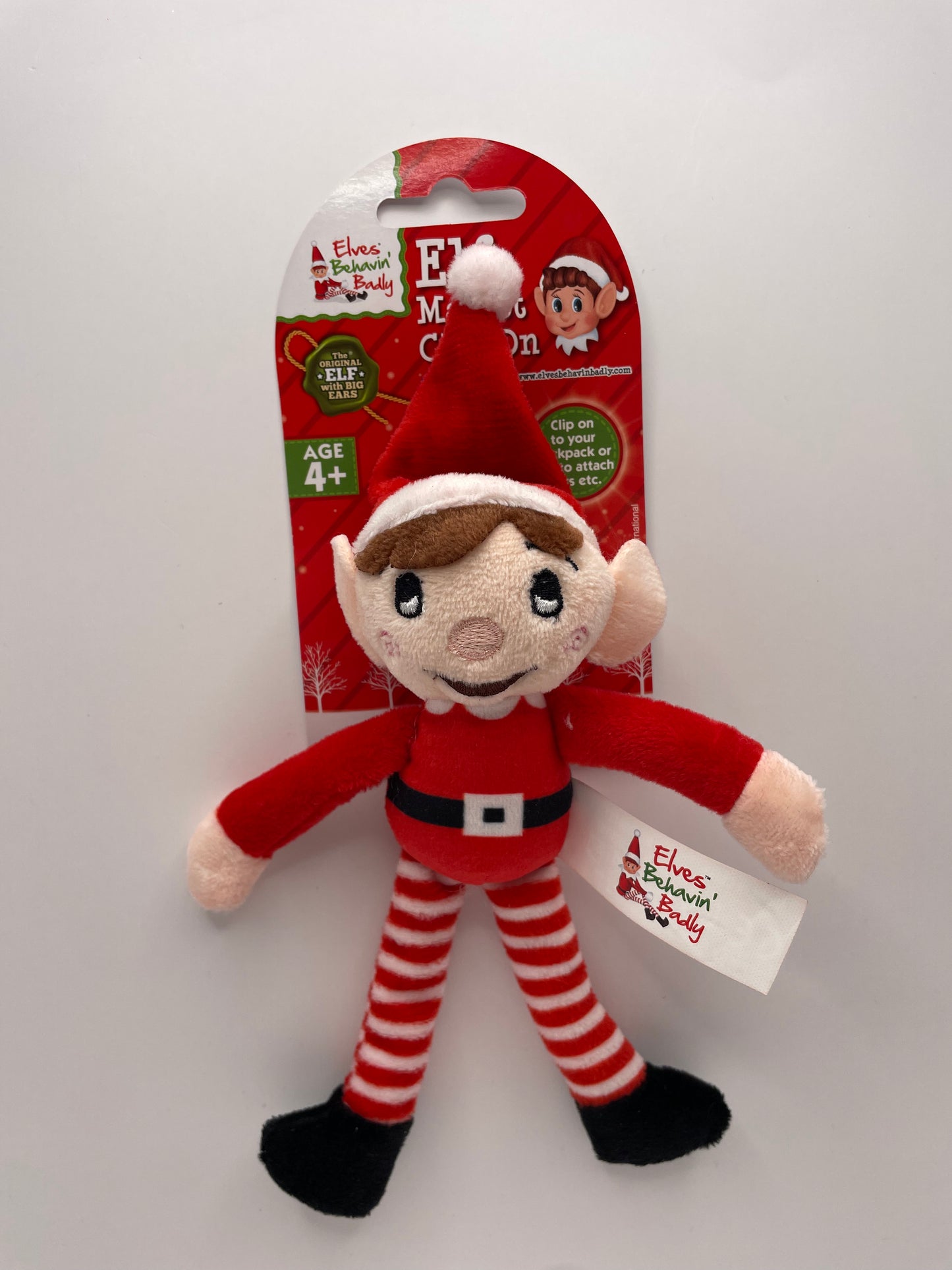 Elf Mascot Clip-On