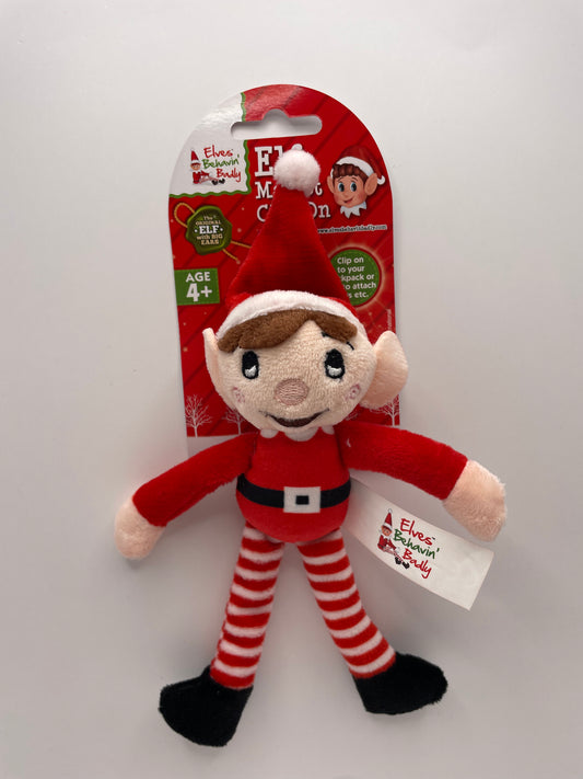 Elf Mascot Clip-On